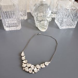 Sorrelli Nested Crystal Statement Necklace NWOT